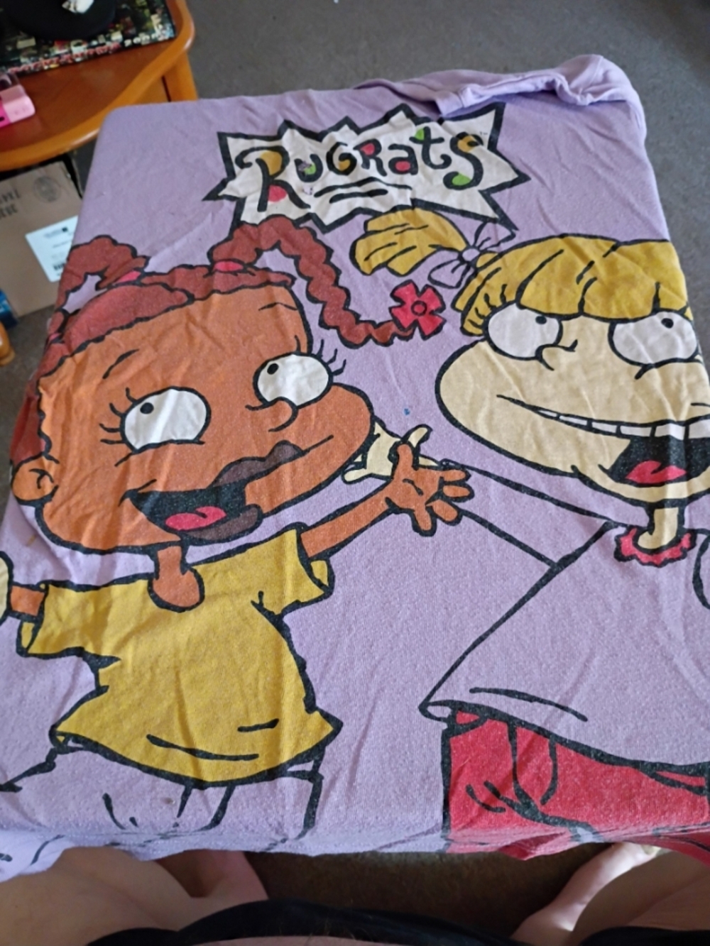 Rugrats Nickelodeon Purple T-Shirt OOP
